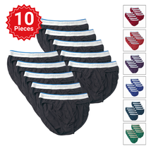 10 Pcs Calvin Klein Mens Hip Brief Low Rise Cotton Ck U272 Underwear Men Bottom - $129.99