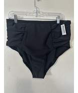 Old Navy Swim Black Cinch Side Bikini Bottoms Size XL - $19.99