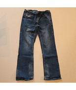 COWGIRL TOUGH CO &quot;Dont Fence Me In&quot; Womans Jeans 32x31 -Back Pockets Sti... - $21.50