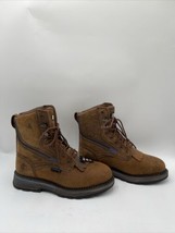 Cody James Men&#39;s Disrupter Lacer Waterproof Work Boots Brown Size 10.5D - $64.34