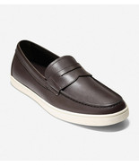 COLE HAAN Men&#39;s Hyannis Brown Leather Casual Penny Loafer Shoes SZ 13, C... - £74.96 GBP