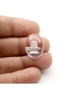 Natural Crystal Healing Shivling Chakra God Symbol Gemstone For Pendant - £8.98 GBP
