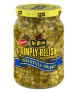   Mt. Olive Mt. Olive Simply Relish Deli Style Sweet, 16.0 FL OZ, 4 Pak - £11.47 GBP