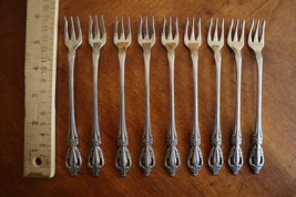 Oneida RAPHAEL Stainless Distinction Deluxe Silverware HH: 9x Cocktail F... - $30.82 CAD