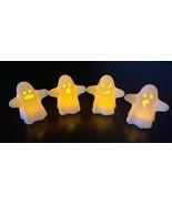 Halloween Tealight Ghosts - Spooky Halloween Decor - 3D Printed Set of 4 - $37.43 CAD