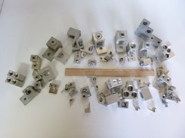 Lot of 60 Various Aluminum Terminal Lugs Burndy, CMC, Ilsco.. - $82.94