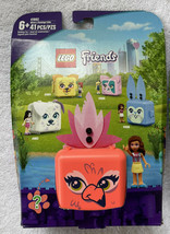 Lego Friends Olivia’s Flamingo (41pcs) Orange Animal Cube New - £11.06 GBP
