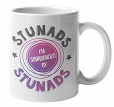 Make Your Mark Design Funny Surrounded by Stunads Italian Slang Ceramic Coffee &amp; - £15.56 GBP+