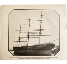 1941 St Paul Square Rigger Boat Advertisement Lake Union Harbor Nautical... - €17,28 EUR