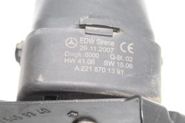 07-13 MERCEDES-BENZ S550 ANTI THEFT ALARM HORN SIREN Q3710 image 11