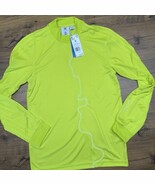 NWT $90 Adidas X Blondey McCoy Mens S LS Skateboarding Jersey Acid Yello... - $851.82 MXN