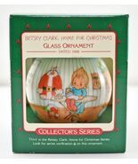 Betsey Clark Home for Christmas Vintage 1988 Glass Keepsake Ornament Hal... - $32.81 CAD