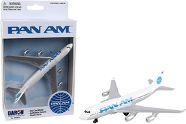 5.75 Inch Boeing 747 Pan Am  Pan American 1/484 Scale Diecast Airplane M... - $22.76