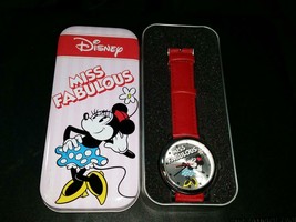 Disney Miss Fabulous Minnie Mouse Wristwatch Special Edition Sii Nos - £23.94 GBP