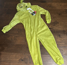 Grinch Kids Unisex sz 8 union Suit Christmas New Green - £27.86 GBP