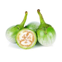 New Seeds Thai Round Eggplant Seed USA Seller - £4.68 GBP