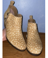 VIONIC Tan Deer Print CECILY ANKLE BOOT, H7729l3, Women Size 10 NEW VERY... - $1,819.15 MXN