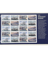 2011 US Merchant Marine stamp set of 20 - £7.83 GBP