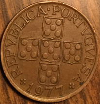 1977 Portugal 50 Centavos Coin - £0.97 GBP