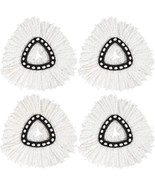 Baba Shiners Spin Mop Replacement Head 4Pcs NEW - $24.12 CAD