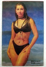 Tarjeta postal original del actor de Bollywood Ritu Shivpuri, traje de baño... - £19.84 GBP