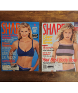 Vintage Shape Magazine Lot Sept, Oct 1998 Danieia Pestova, Basia Cover F... - $15.00