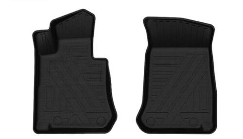 Primary image for For 2016-2022 Mercedes Benz GLC Front LH RH Black All Weather TPE Floor Mats NOS