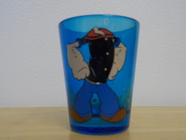 Popeye Blue Headless Shot Glass - $8.00