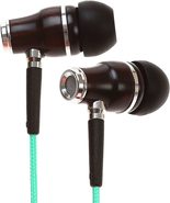 Symphonized NRG Premium Genuine Wood Noise-isolating Earbuds Mic &amp; Nylon... - $14.88