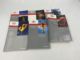 2018 Toyota Corolla Owners Manual Set OEM K03B51055 - £67.07 GBP