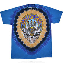 Grateful Dead Chariot Tie-Dye ~ Liquid Blue ~ Large ~ Brand New! - £25.17 GBP