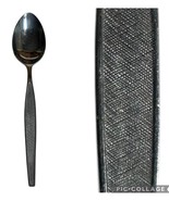 Vintage Serving Spoon Stainless Steel Textured Handle 8&quot; Japan - $8.90