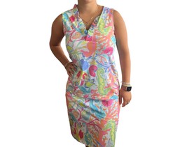 Ana Clare calla ruffle sleeveless top in Multicolor - £35.91 GBP