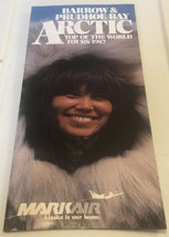 Vintage Barrow &amp; Prudhoe Bay Arctic Tours 1986 Brochure Alaska BRO6 - $10.88