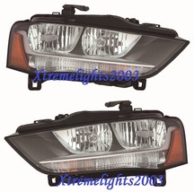 AUDI A4 2012-2016 PAIR LEFT RIGHT HALOGEN HEADLIGHTS HEAD LIGHTS LAMPS - $425.70