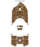 2017 Epic 23 SC Cockpit Pad Boat EVA Foam Faux Teak Deck Floor Mat - $1,092.79 CAD