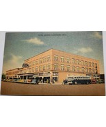 Vintage Hotel Mason Claremore Oklahoma Linen Postcard  - $6.84 CAD
