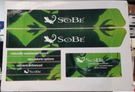 SoBe Nutrient Enhanced Advertising Preproduction Art Work 2010 Green Lizard - £15.13 GBP