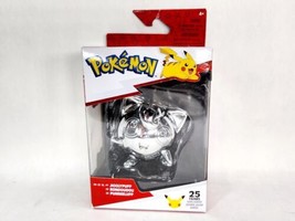 New! 25th Anniversary Original Starter Silver Jigglypuff Pokémon Figure Series 1 - £11.93 GBP