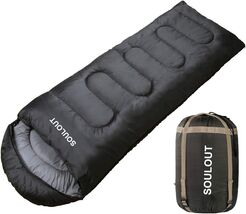 3-4 Season Waterproof Sleeping Bag for Ultimate Outdoor Comfort, 1 Person - $93.01