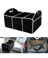 Extra Large Car Auto Trunk Organizer with 3 Compartments Portable Foldin... - $13.95