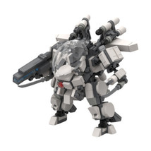 AF-03 War Machine Model w/ Cockpit Mech Suit Building Blocks Toys MOC Br... - $23.75