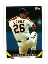 1993 Topps #716 Steve Cooke Pittsburgh Pirates - £3.98 GBP