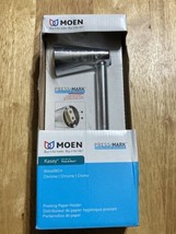 Moen KASEY Pivoting Toilet Paper Holder BH4608CH Chrome ~ New In Package - £19.16 GBP
