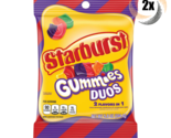2x Bags Starburst Duos Assorted 2in1 Flavored Gummies Candy | 5.8oz - £10.46 GBP