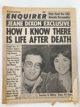 National Enquirer Tabloid November 9 1976 Cindy Williams and David Lander - £22.33 GBP