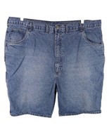 Wrangler Carpenter Jean Shorts Mens 46 Relaxed Fit Utility Denim Pockets - $29.21