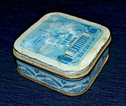 1963 USSR Russian VDNKh Moscow Exhibition Tooth-Powder Tin Box . Size 8.... - £7.70 GBP
