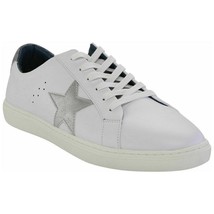 Steve Madden Dixxin Men Lace Up Sneakers Size US 7.5M White Faux Leather - £16.60 GBP
