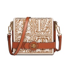 Women Messenger Bag Square Bag Vintage Retro Female Handbag Shoulder Diagonal Cr - £93.29 GBP